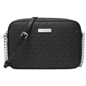 michael kors crossbody Black Signature Bag NWT